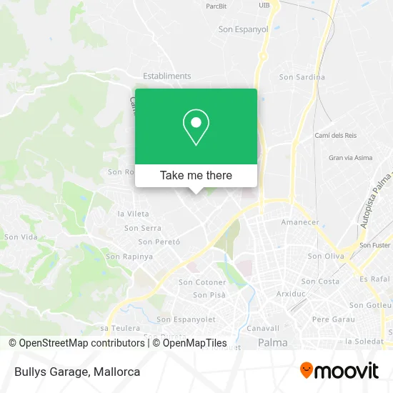 Bullys Garage map