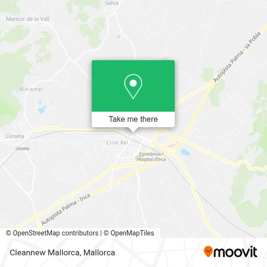 Cleannew Mallorca map