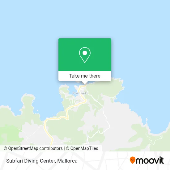 Subfari Diving Center map