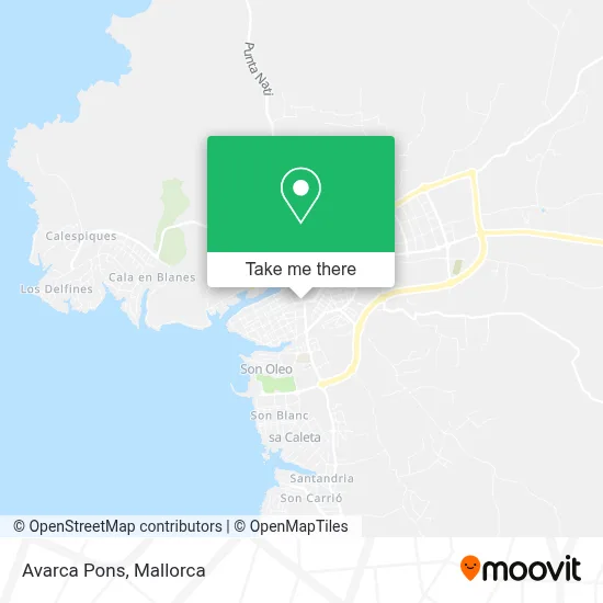 Avarca Pons map