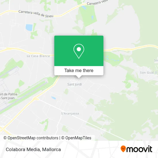 Colabora Media map