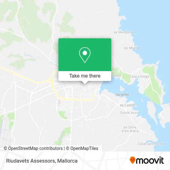 Riudavets Assessors map