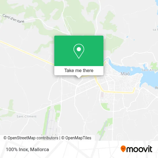 100% Inox map