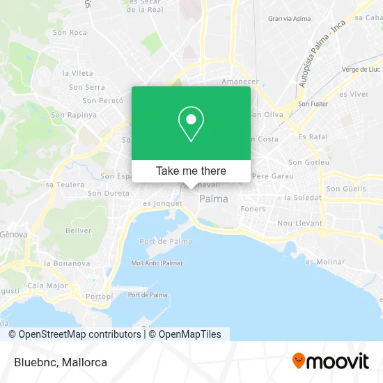 Bluebnc map