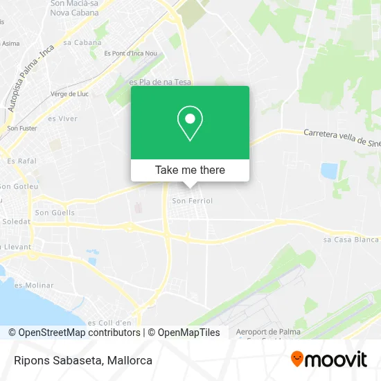Ripons Sabaseta map