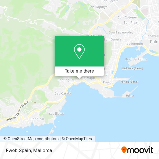 Fweb Spain map