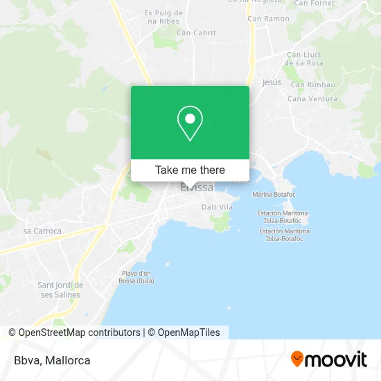 Bbva map