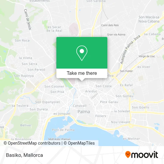 Basiko map