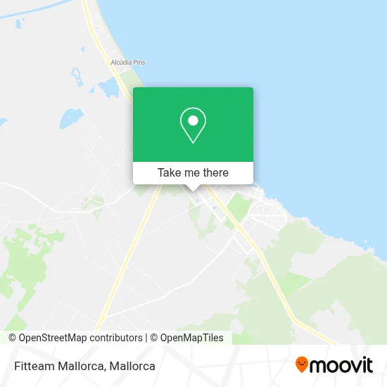 Fitteam Mallorca map