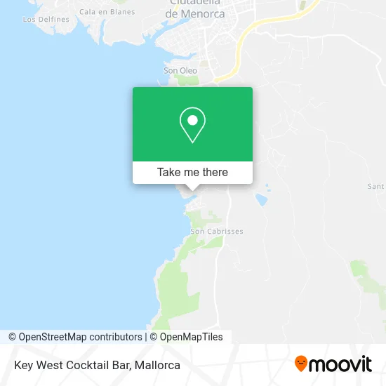 Key West Cocktail Bar map