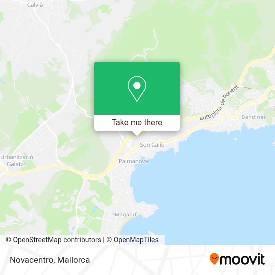 Novacentro map