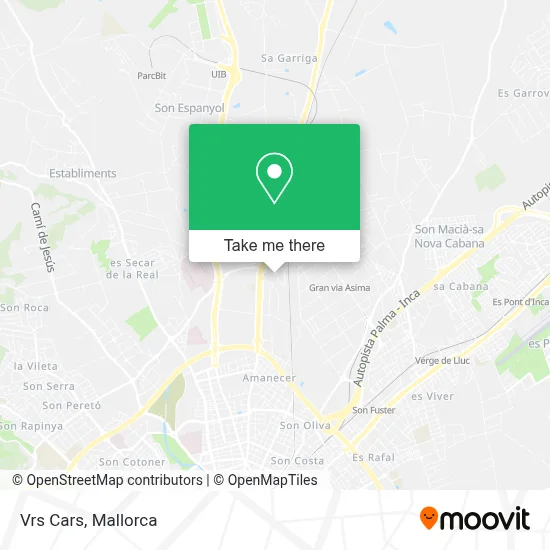 Vrs Cars map
