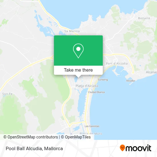 Pool Ball Alcudia map