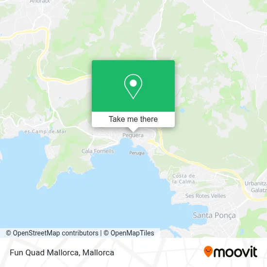 Fun Quad Mallorca map