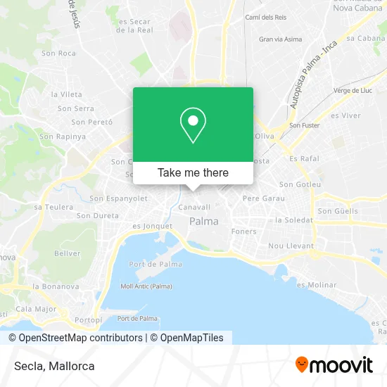 Secla map
