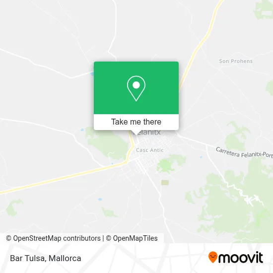 Bar Tulsa map