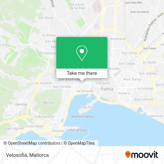 Velosofia map