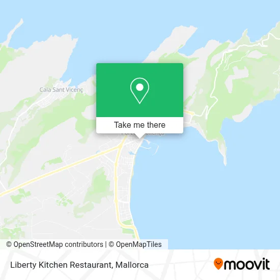 Liberty Kitchen Restaurant map
