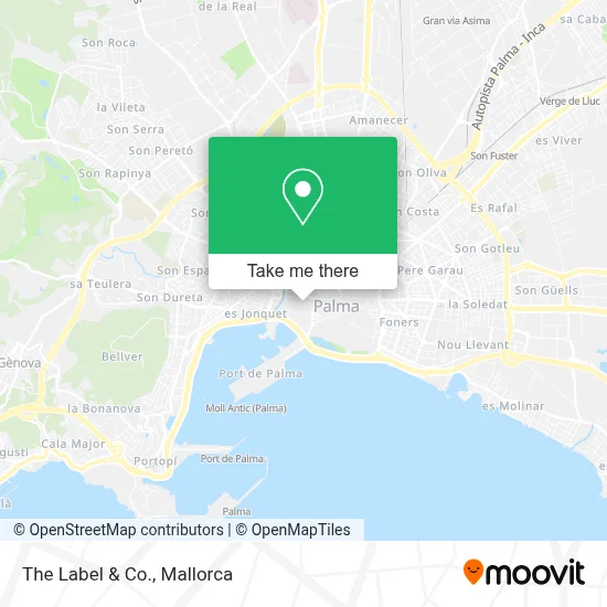 The Label & Co. map