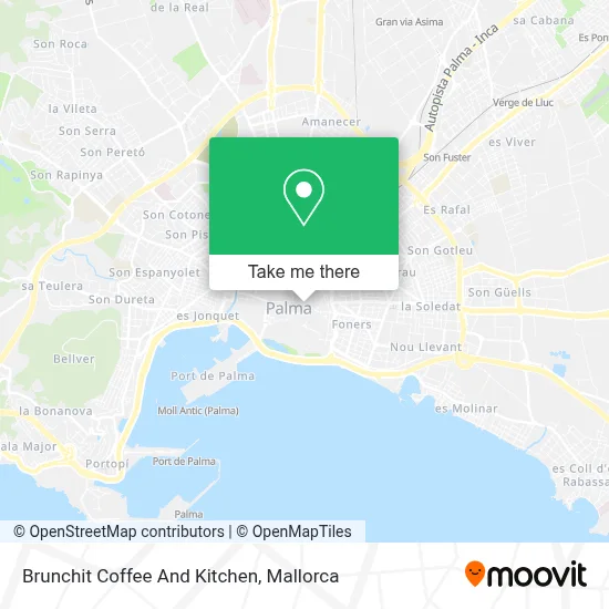 Brunchit Coffee And Kitchen map