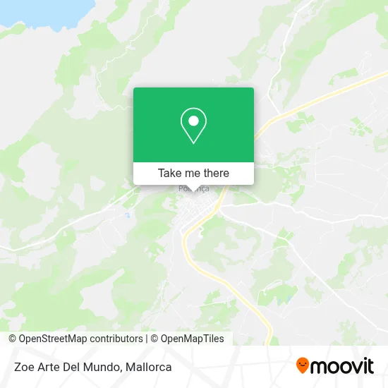 Zoe Arte Del Mundo map
