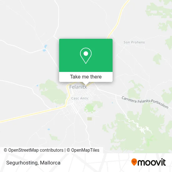Segurhosting map