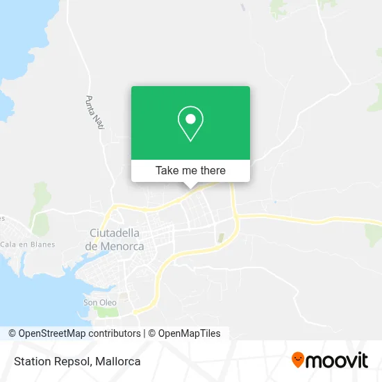 Station Repsol map