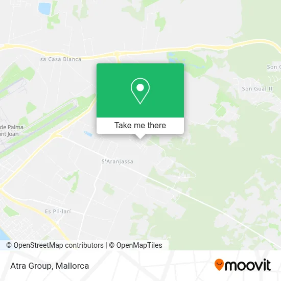 Atra Group map