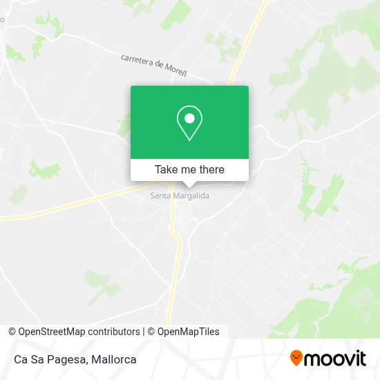 Ca Sa Pagesa map