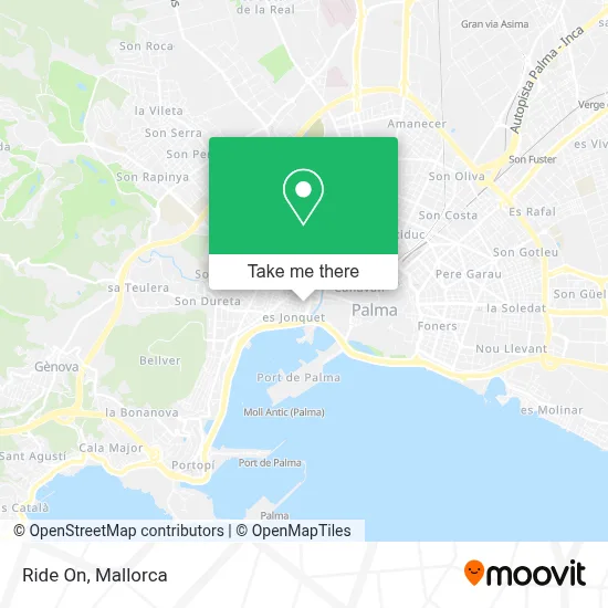 Ride on map