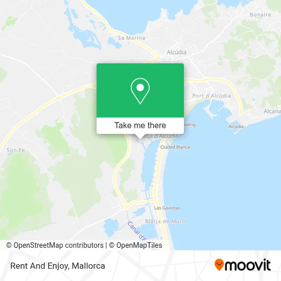 Rent And Enjoy map