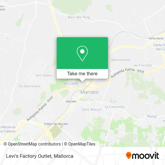 Levi's Factory Outlet map