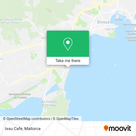 Issu Cafe map