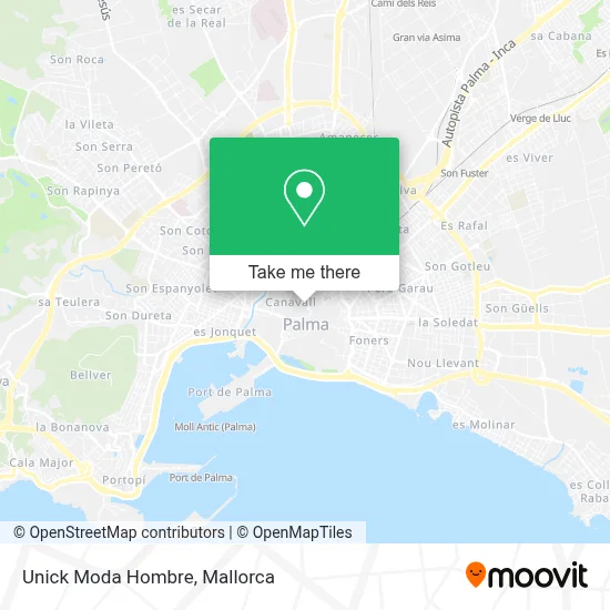 Unick Moda Hombre map