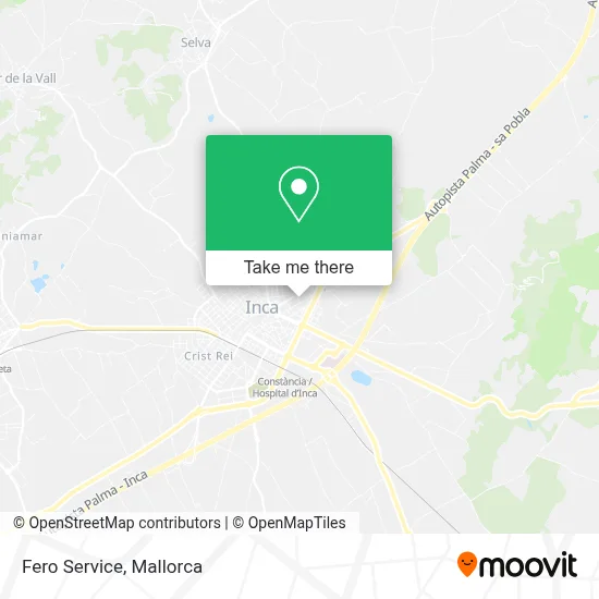 Fero Service map
