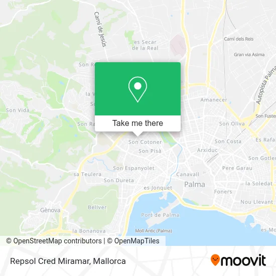 Repsol Cred Miramar map