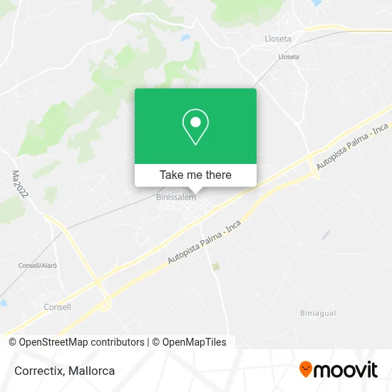 Correctix map