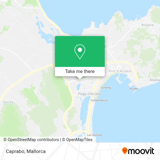 Caprabo map