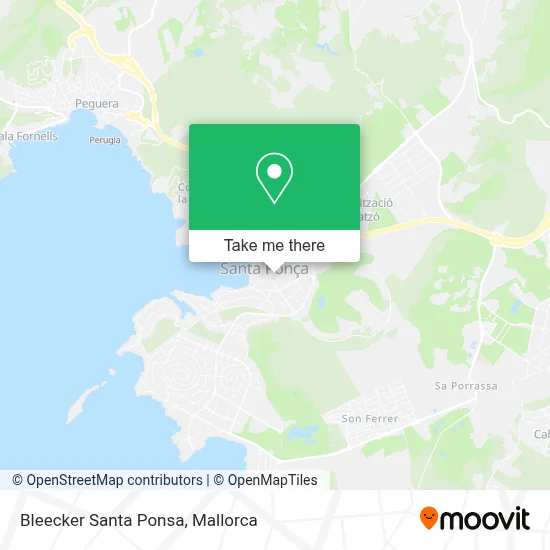 Bleecker Santa Ponsa map