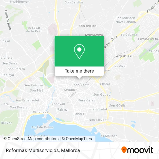 Reformas Multiservicios map