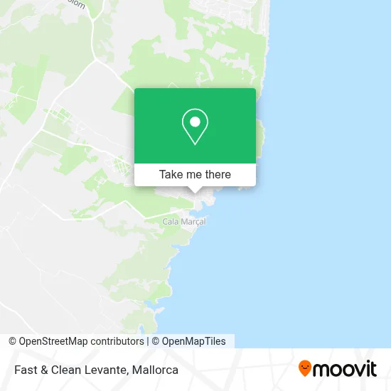 Fast & Clean Levante map