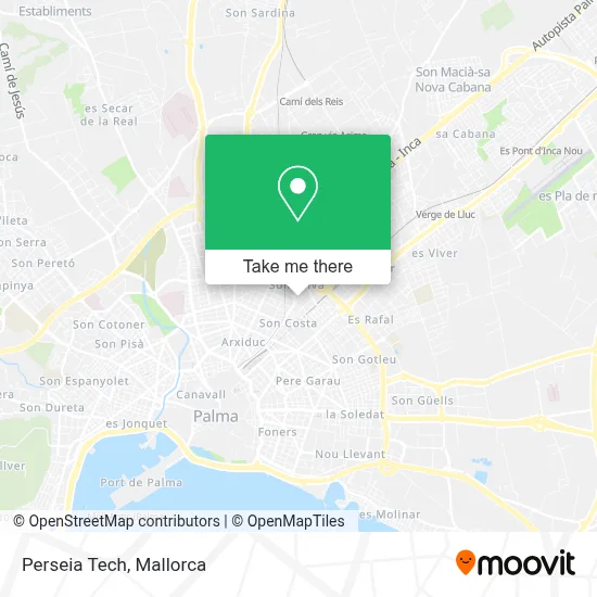 Perseia Tech map