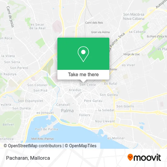 Pacharan map