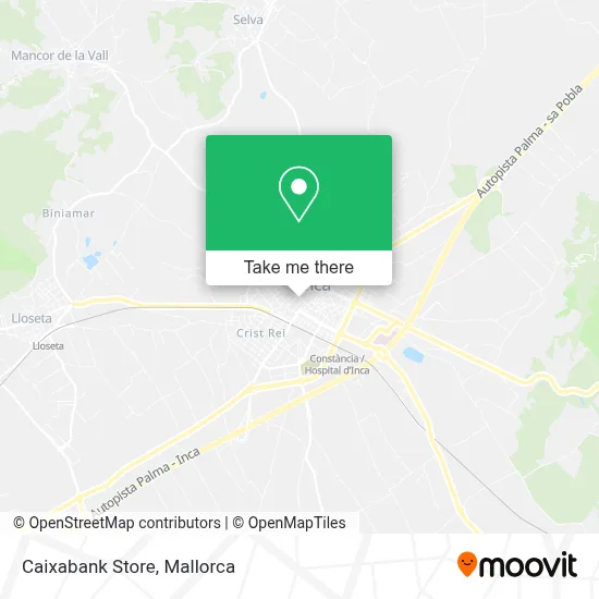 Caixabank Store map