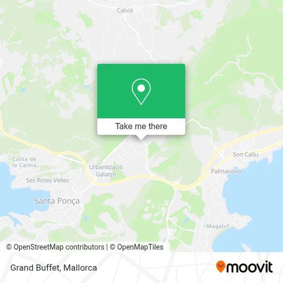 Gran Buffet map