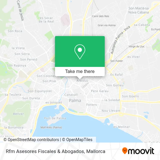 Rfm Asesores Fiscales & Abogados map