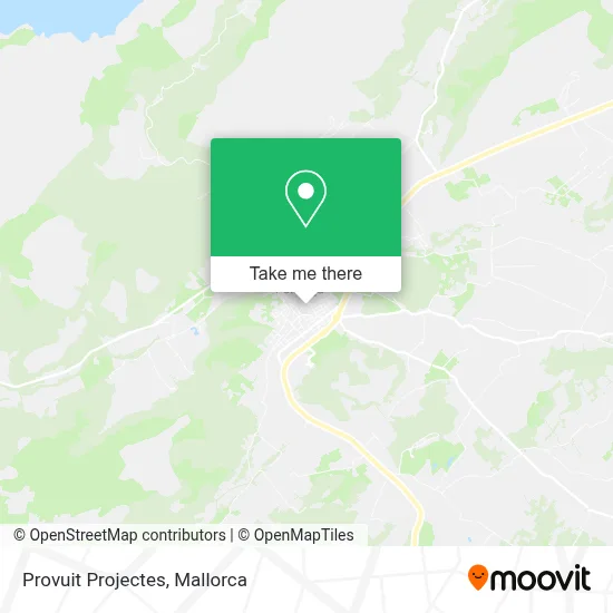 Provuit Projectes map