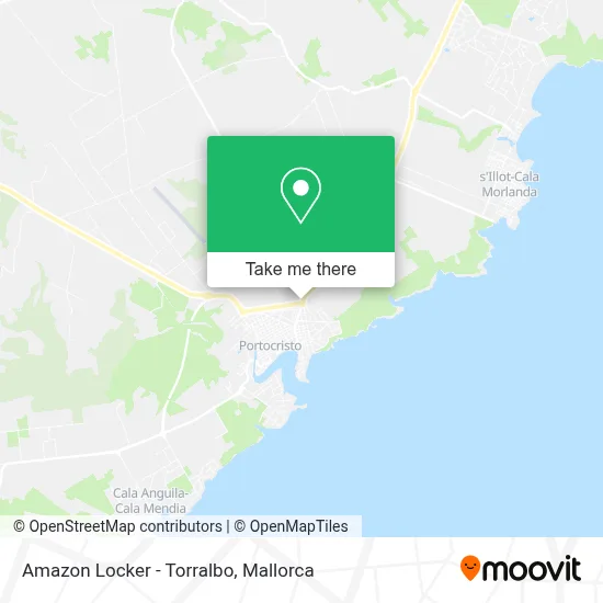 Amazon Locker - Torralbo map