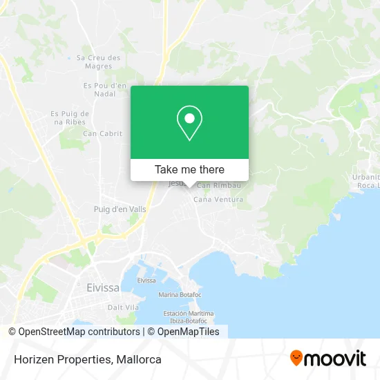 Horizen Properties map