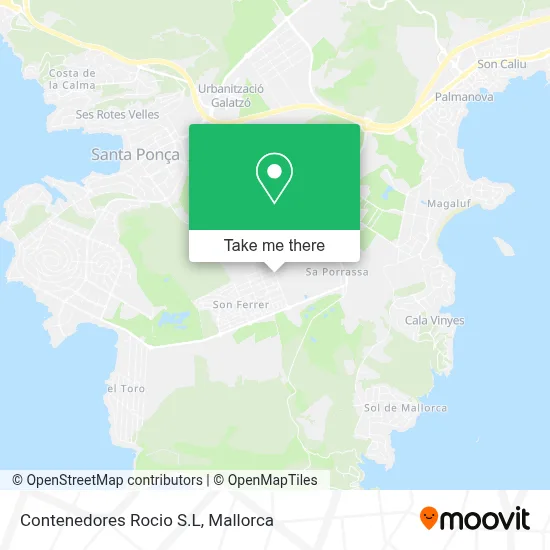 Contenedores Rocio S.L map